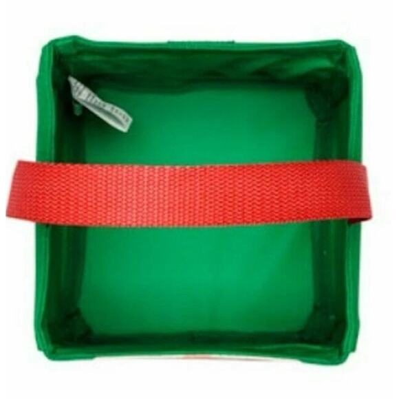 Thirty One Little carry-all Caddy utility mini tote bag 31 in Santa's Beard - Picture 2 of 3